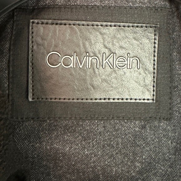Calvin Klein Men's Rip Stop Water Wind Resistant Jacket with inner Fleece layer - Picture 5 of 12